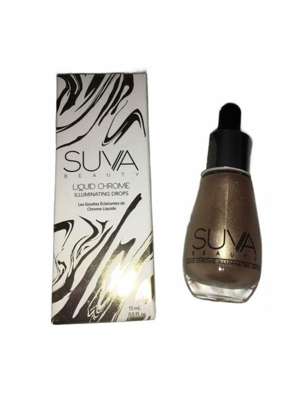 SUVA liquid chrome drops in Trust Fund - GOLDEN SHADE Made in Italy